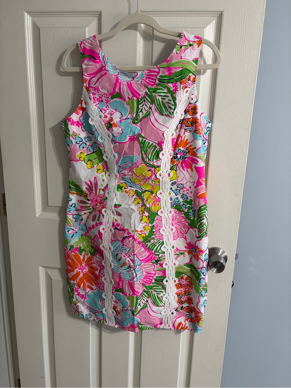 Lilly x Target Floral Shift Dress in Pink, Green, Blue, Orange, Yellow